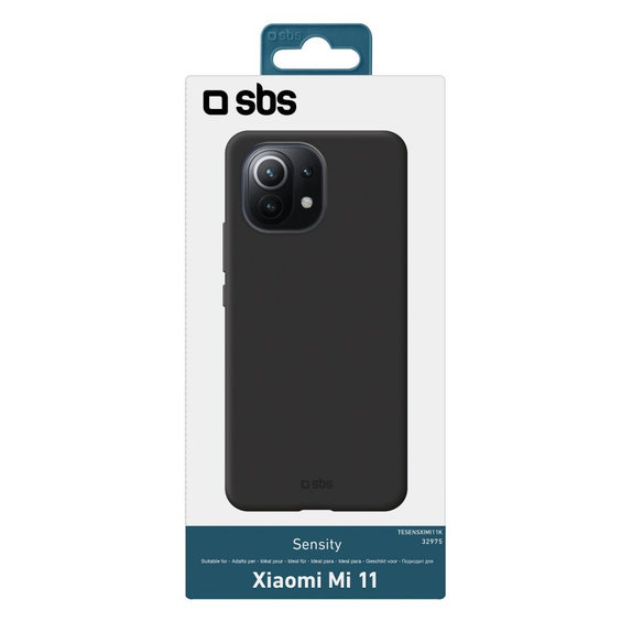 SBS - Étui Sensity pour Xiaomi Mi 11, noir