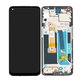 OnePlus Nord N10 5G - Écran LCD + Écran tactile + Cadre (Midnight Ice) - 2011100239 Genuine Service Pack