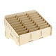 Boîte de rangement pour 24 téléphones portables pour atelier (en bois)