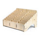 Boîte de rangement pour 24 téléphones portables pour atelier (en bois)