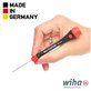 Wiha PicoFinish® 260P - Tournevis de précision - Fente 1,0 mm