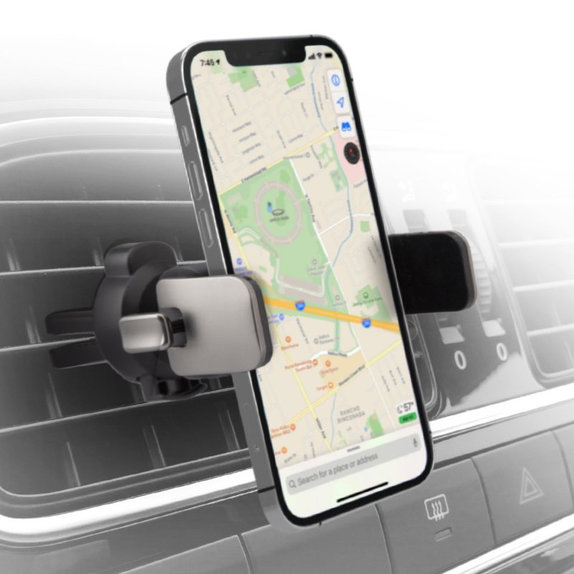 SBS - Car Mount Clip Pro, support universel pour grille d'aération, noir
