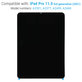 Apple iPad Pro 11.0 (3rd Gen 2021, 4th Gen 2022) - Écran LCD + écran tactile Refurbished