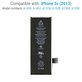 Batterie pour iPhone 5S, 1560mAh, FixPremium