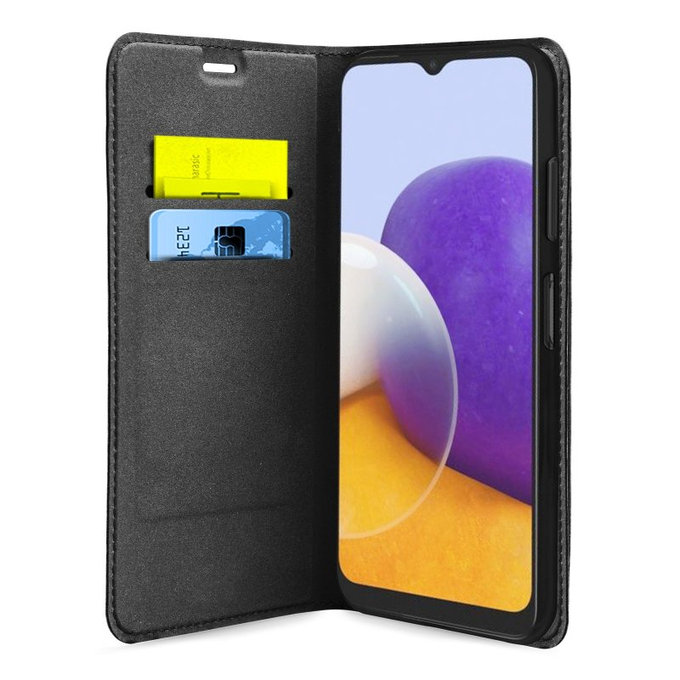 SBS - Étui Book Wallet Lite pour Samsung Galaxy A22 5G, noir