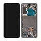 Samsung Galaxy S21 G991B - Écran LCD + Ecran Tactile + Cadre (Phantom Gray) - GH82-24544A, GH82-24545A Genuine Service Pack