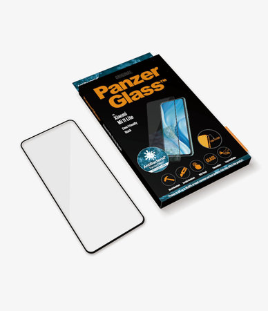 PanzerGlass - Compatible avec les coques en verre trempé pour Xiaomi Mi 11 Lite, noir