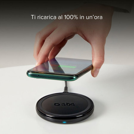 SBS - Chargeur sans fil s QI, noir