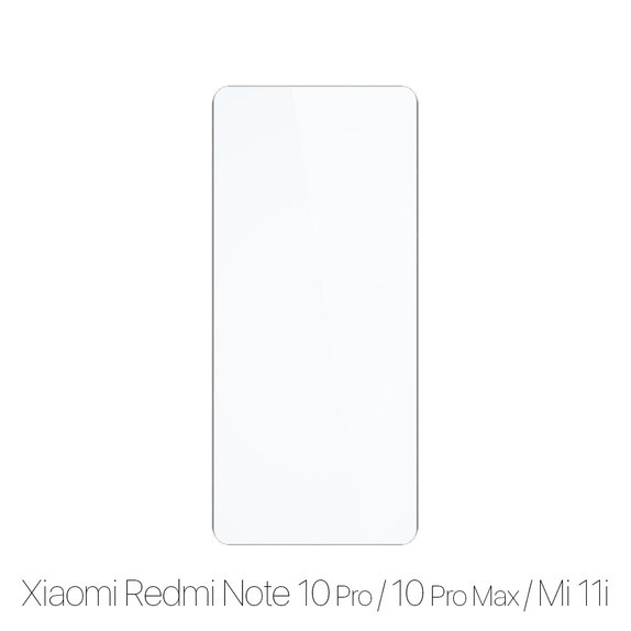 FixPremium Glass - Verre trempé pour Xiaomi Redmi Note 10 Pro, 10 Pro Max, Mi 11i & Poco F3