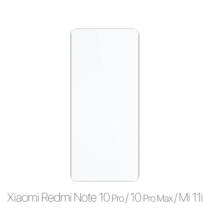 FixPremium Glass - Verre trempé pour Xiaomi Redmi Note 10 Pro, 10 Pro Max, Mi 11i & Poco F3