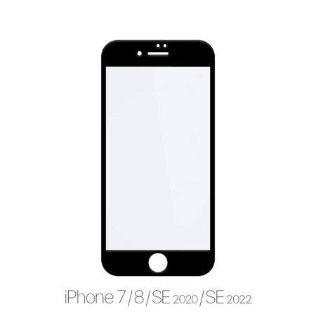 FixPremium FullCover Glass - Verre trempé pour iPhone 7, 8, SE 2020 et SE 2022