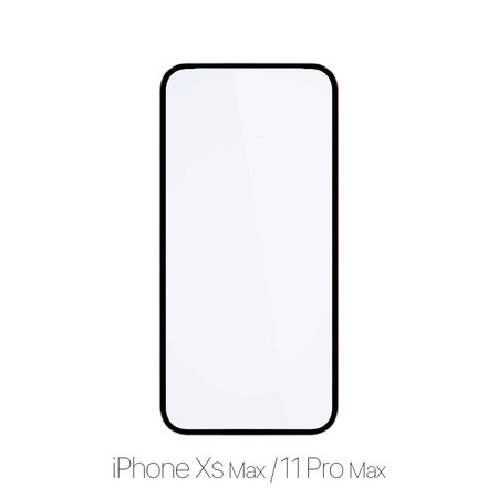 FixPremium FullCover Glass - Verre trempé pour iPhone XS Max et 11 Pro Max