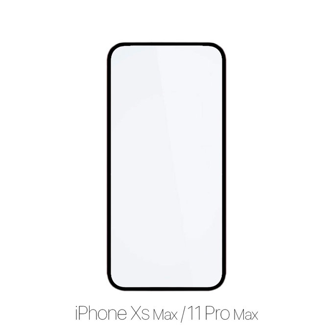 FixPremium FullCover Glass - Verre trempé pour iPhone XS Max et 11 Pro Max