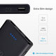 SBS - PowerBank 10 000 mAh, 2x USB, Micro-USB, noir