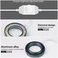 Sunshine SS-033C - Miroir anti-poussière + lumière LED réglable