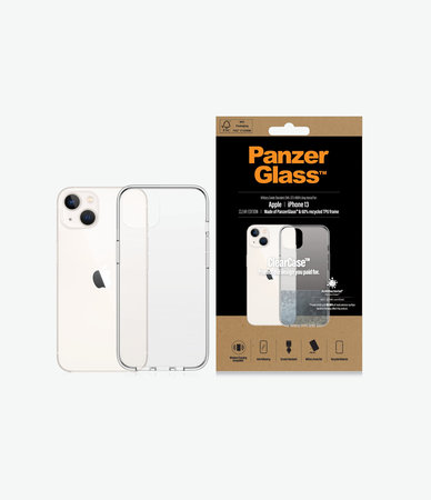 PanzerGlass - Étui ClearCase AB pour iPhone 13, transparent