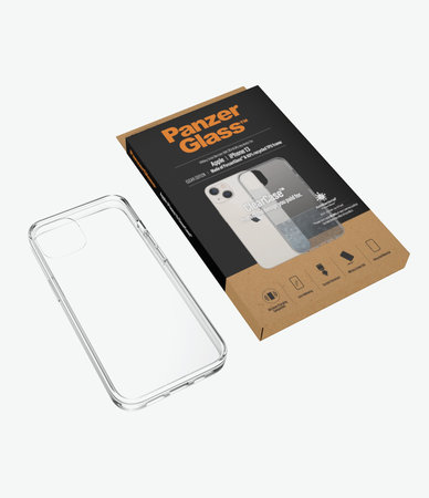 PanzerGlass - Étui ClearCase AB pour iPhone 13, transparent