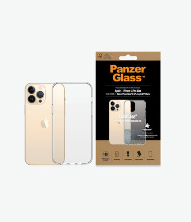 PanzerGlass - Étui ClearCase AB pour iPhone 13 Pro Max, transparent