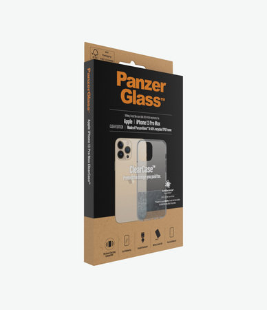 PanzerGlass - Étui ClearCase AB pour iPhone 13 Pro Max, transparent