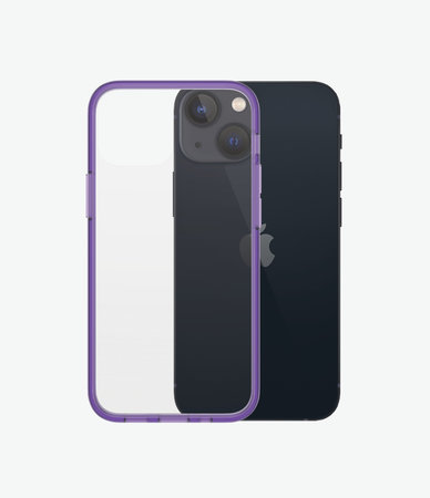 PanzerGlass - Étui ClearCaseColor AB pour iPhone 13 mini, raisin