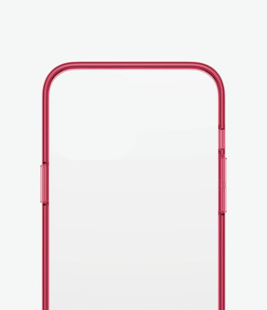 PanzerGlass - Coque ClearCaseColor AB pour iPhone 13 Pro Max, fraise