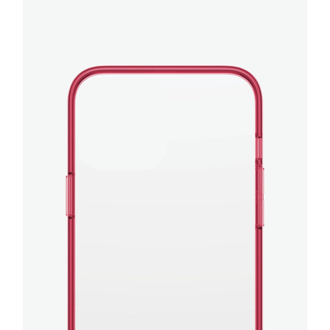 PanzerGlass - Coque ClearCaseColor AB pour iPhone 13 Pro Max, fraise