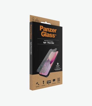 PanzerGlass - Verre Trempé Standard Fit AB pour iPhone 13 mini, transparent