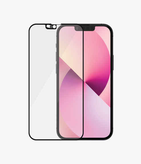 PanzerGlass - Étui en verre trempé CamSlider AB pour iPhone 13 mini, noir