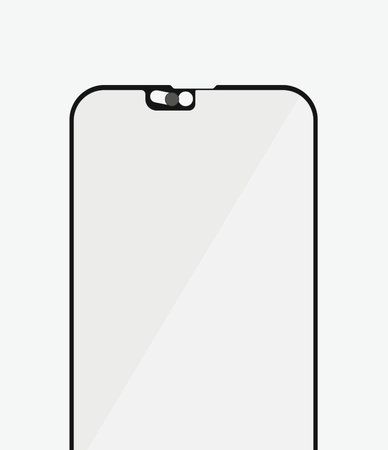 PanzerGlass - CamSlider AB compatible avec les coques en verre trempé pour iPhone 13, 13 Pro et 14, noir