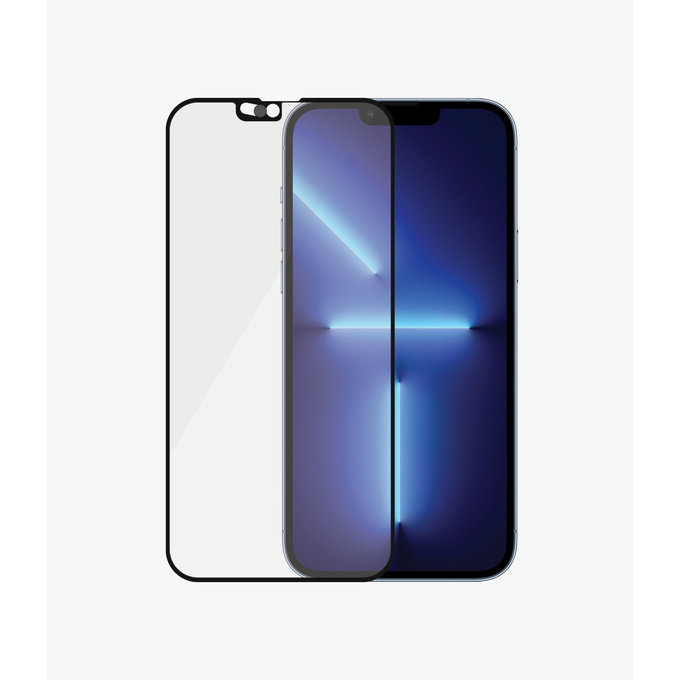 PanzerGlass - CamSlider AB compatible avec les coques en verre trempé pour iPhone 13 Pro Max et 14 Plus, noir