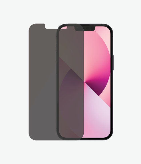 PanzerGlass - Verre Trempé Standard Fit Privacy AB pour iPhone 13 mini, transparent