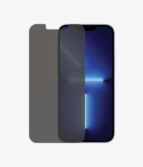 PanzerGlass - Verre trempé Standard Fit Privacy AB pour iPhone 13 Pro Max & 14 Plus, transparent