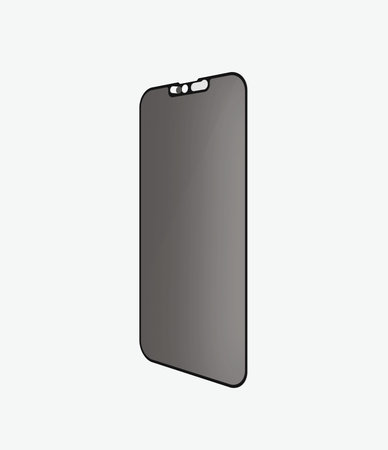 PanzerGlass - Coque en verre trempé Privacy CamSlider AB pour iPhone 13 mini, noir