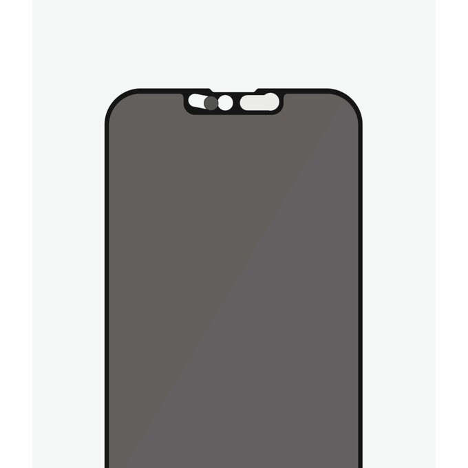 PanzerGlass - Coque en verre trempé Privacy CamSlider AB pour iPhone 13 mini, noir