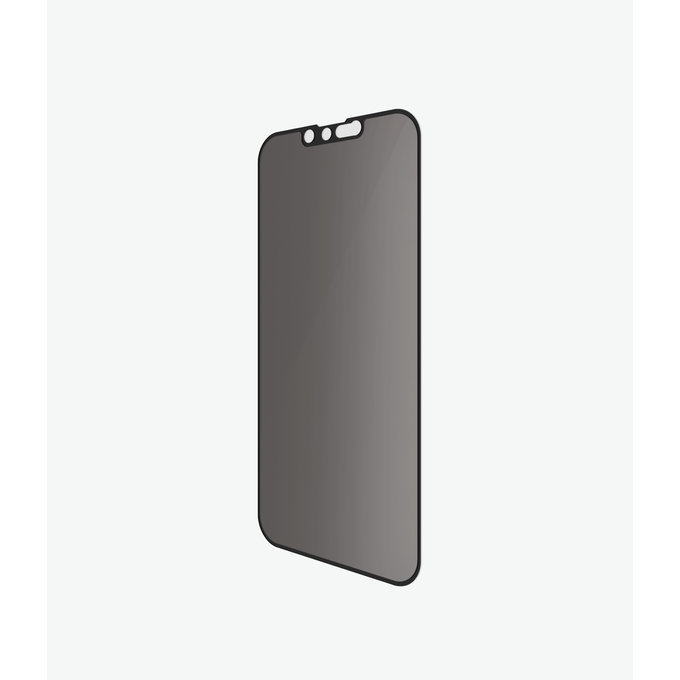 PanzerGlass - Coque en verre trempé Friendly Privacy AB pour iPhone 13 mini, noir