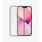 PanzerGlass - Étui en verre trempé Friendly AB pour iPhone 13 mini, noir