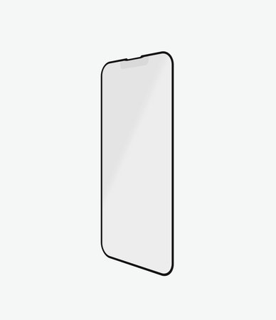 PanzerGlass - Coque en verre trempé antireflet AB pour iPhone 13 Pro Max et 14 Plus, noir