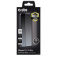 SBS - Coque complete en verre trempé pour iPhone 13, 13 Pro, 14 & 16e, noir