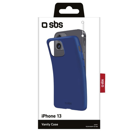 SBS - Étui Vanity pour iPhone 13, bleu