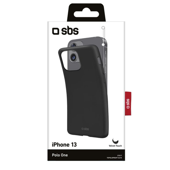 SBS - Coque Polo One pour iPhone 13, noir