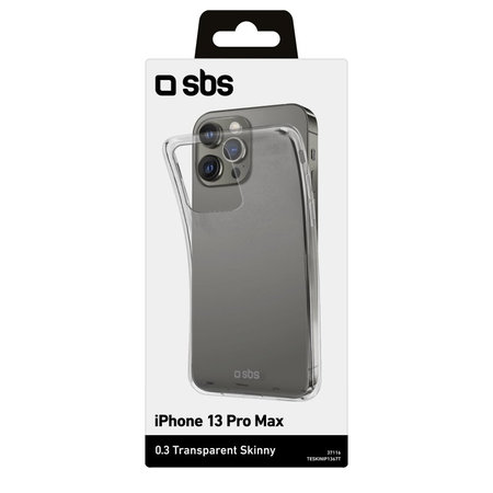 SBS - Coque Skinny pour iPhone 13 Pro Max, transparente