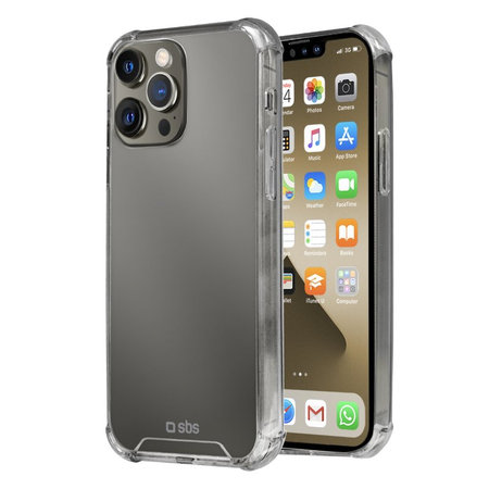 SBS - Coque Impact pour iPhone 13 Pro Max, transparente