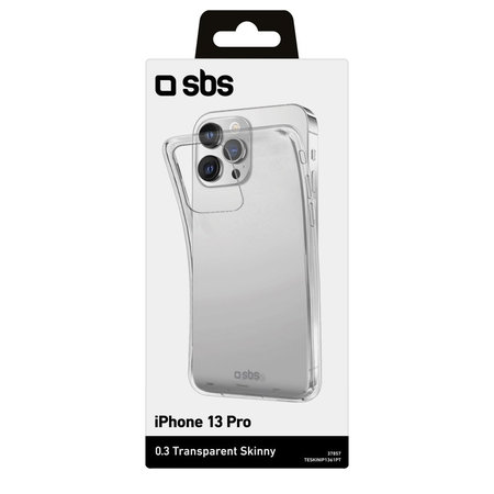 SBS - Coque Skinny pour iPhone 13 Pro, transparente