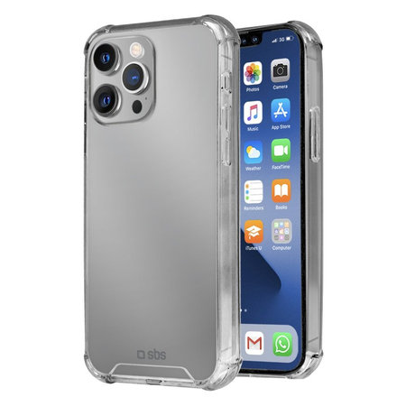 SBS - Coque Impact pour iPhone 13 Pro, transparente