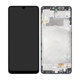 Samsung Galaxy M22 M225F - Écran LCD + Ecran Tactile + Cadre (Noir) - GH82-26153A, GH82-26866A Genuine Service Pack