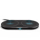 SBS - Double chargeur sans fil, noir