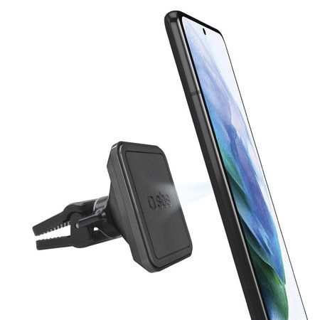 SBS - Support voiture pour ventilation, magnétique, rectangulaire, noir