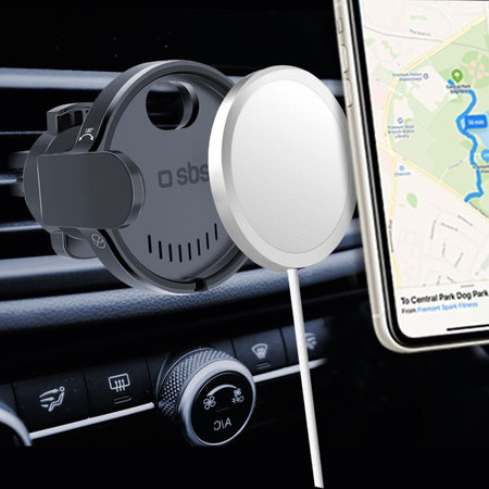 SBS - Support de voiture pour Car s MagSafe, noir
