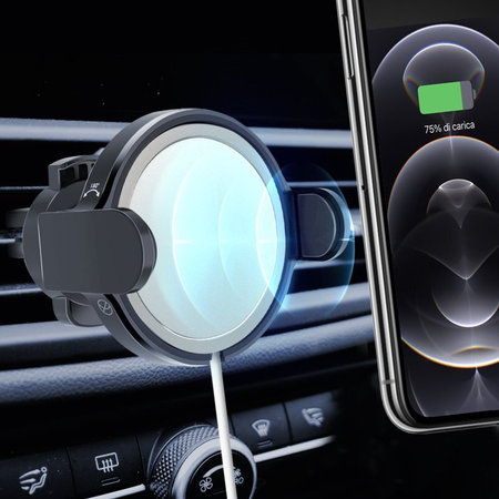 SBS - Support de voiture pour Car s MagSafe, noir