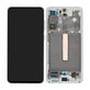Samsung Galaxy S21 FE G990B - Écran LCD + Ecran Tactile + Cadre (Blanc) - GH82-26414B, GH82-26420B, GH82-26590B Genuine Service Pack